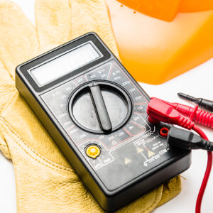 Digital multimeter closeup